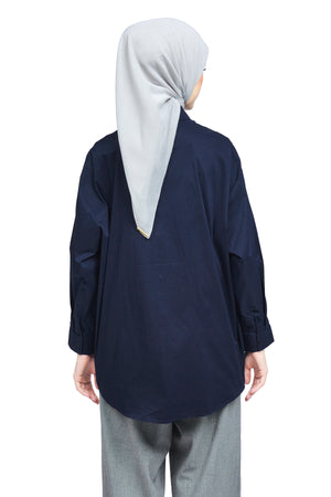 Jean Signature Shirt - Navy