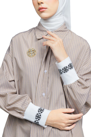 Irina Basic Shirt - Brown