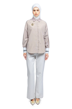 Irina Basic Shirt - Brown