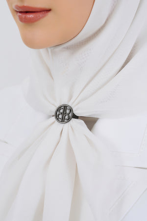 Vivetta Ring Brooch - Black