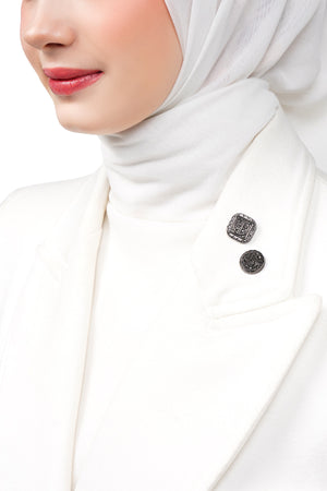Royal Magnetic Pin Brooch Package - Black