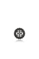 Royal Round Brooch - Black