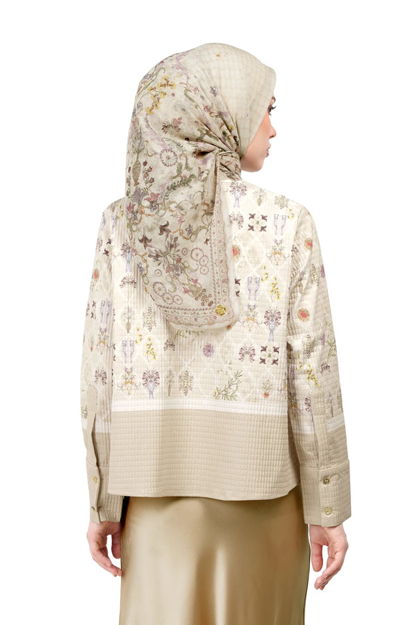 Serenata Crop Shirt - Cream