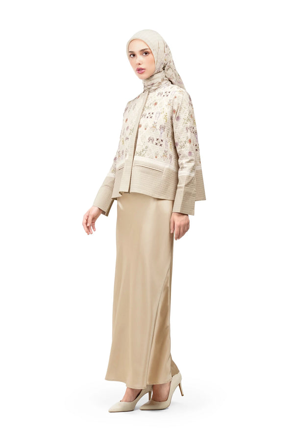 Serenata Crop Shirt - Cream