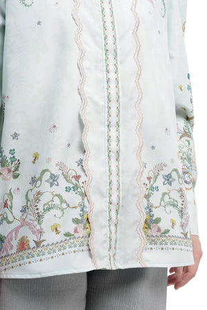 Serenata Embroidery Shirt - Ivory