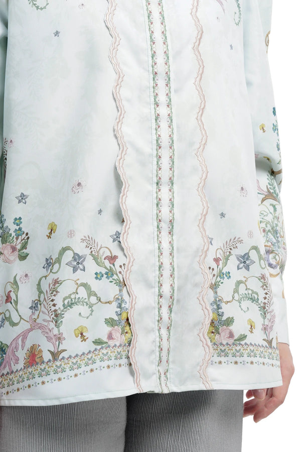 Serenata Embroidery Shirt - Ivory