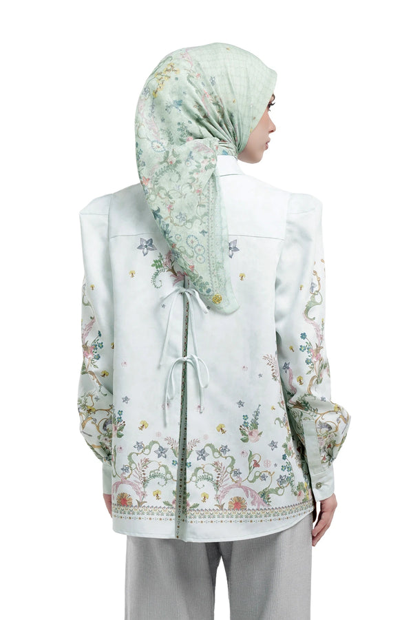Serenata Embroidery Shirt - Ivory