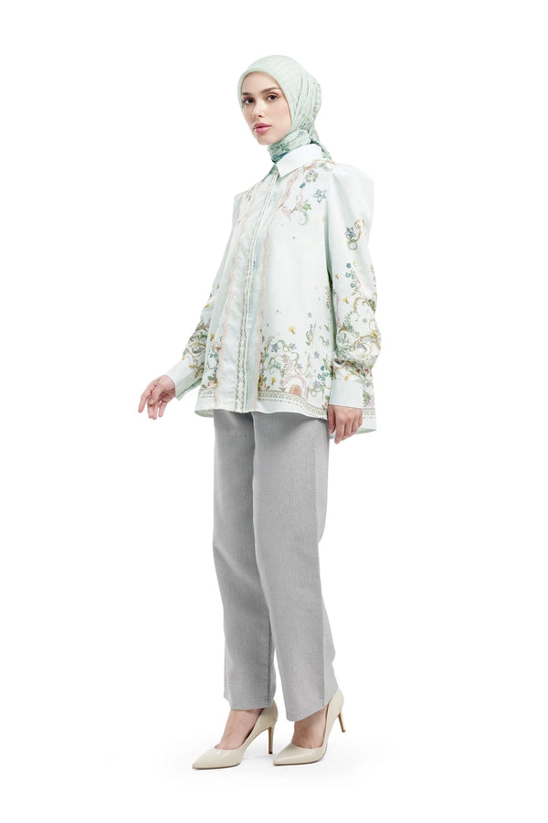 Serenata Embroidery Shirt - Ivory