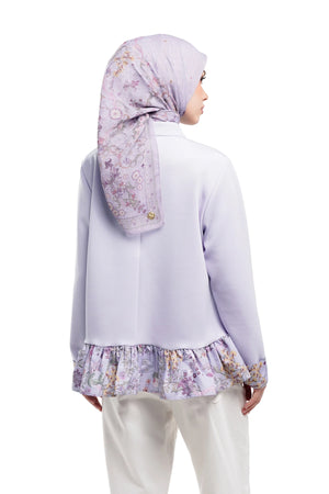 Serenata Knit Blouse - Lilac