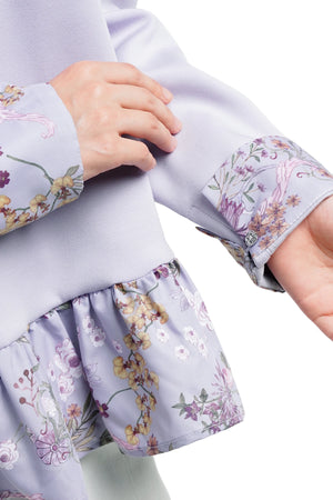 Serenata Knit Blouse - Lilac