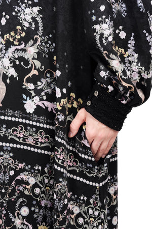 Serenata Loose Dress - Black