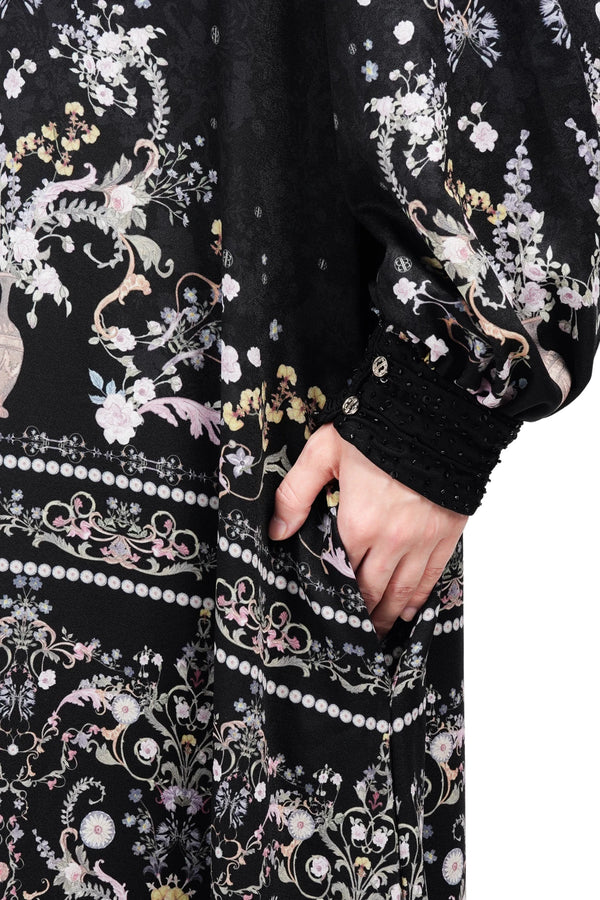 Serenata Loose Dress - Black