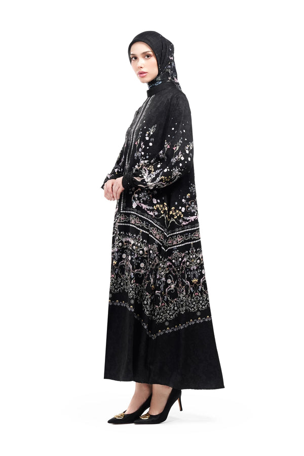Serenata Loose Dress - Black