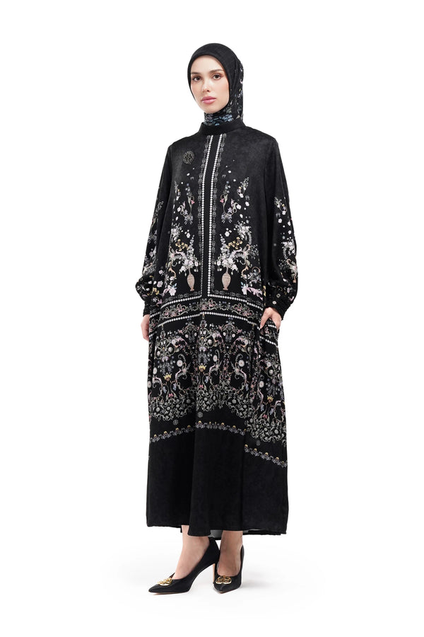 Serenata Loose Dress - Black