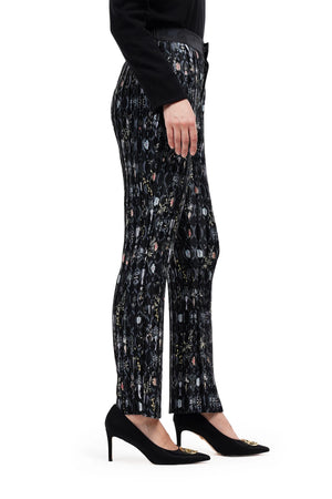 Serenata Pleats Pants - Black