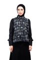 Serenata Ruffle Shirt - Black