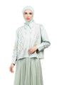 Serenata Ruffle Shirt - Mint