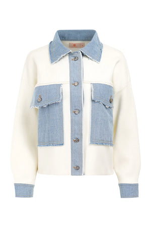 Sherina Knit Jacket - Ivory