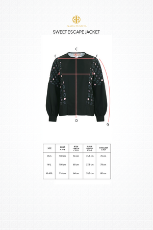 Sweet Escape Jacket - Black