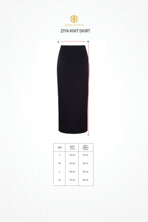 Ziya Knit Skirt - Black