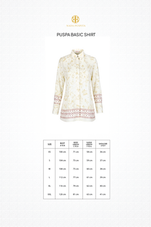 Puspa Basic Shirt - Cream