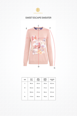 Sweet Escape Sweater - Pink