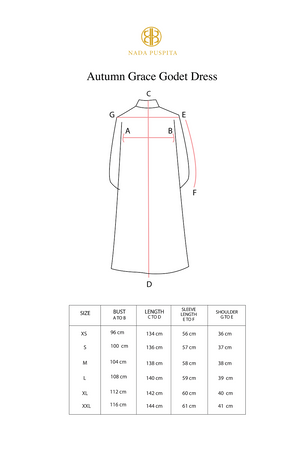 Autumn Grace Godet Dress - Khaki
