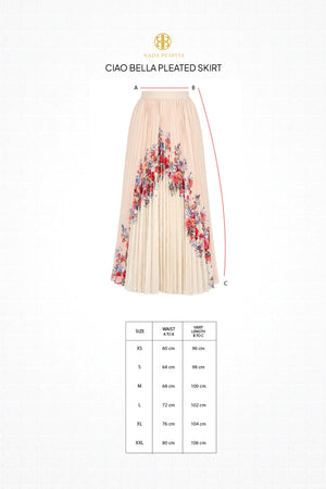 Ciao Bella Pleated Skirt - Pink