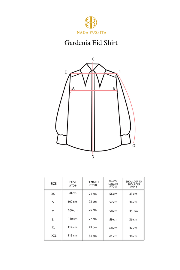 Gardenia Eid Shirt - Dark Grey