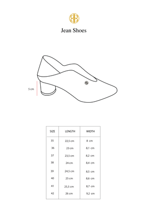 Jean Shoes - White