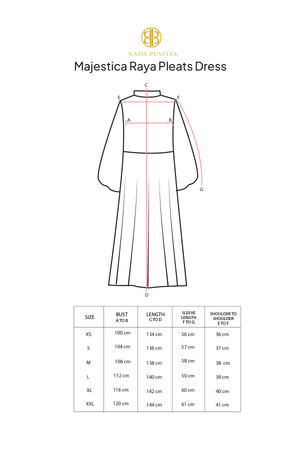 Majestica Raya Pleats Dress - Ivory