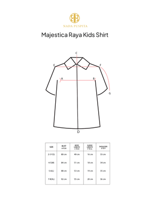 Majestica Raya Kids Shirt - Black