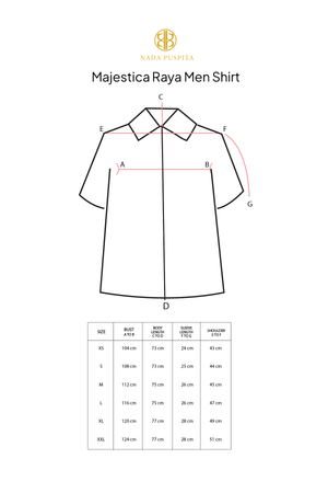 Majestica Raya Men Shirt - Maroon