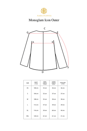 Monoglam Icon Outer - Cream