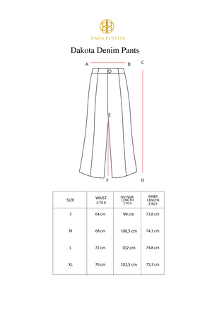 Dakota Denim Pants - Faded Denim