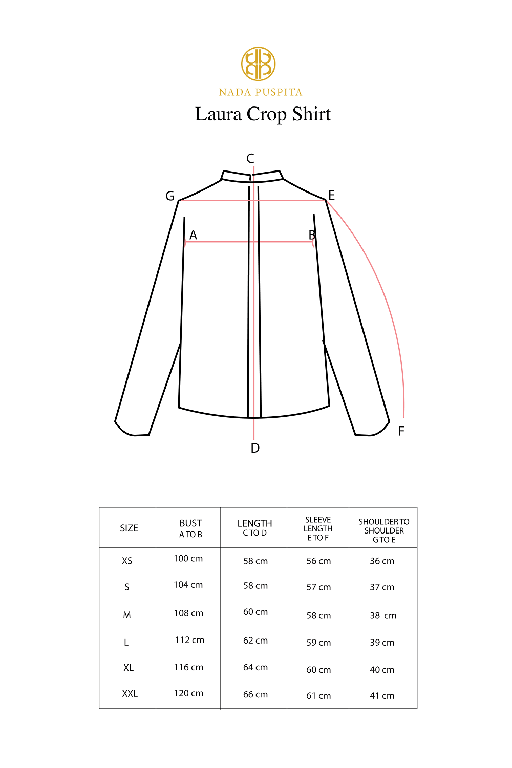 pupula シャツ　38サイズ Orchidea Double Collar Shirt - Lilac - Nada Puspita