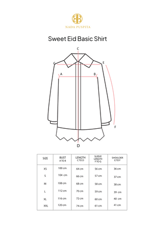 Sweet Eid Basic Shirt - Ivory