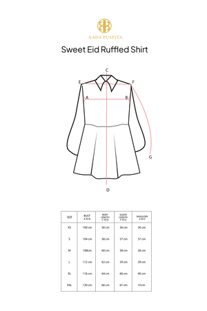 Sweet Eid Ruffled Shirt - Pink