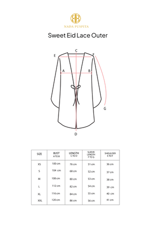 Sweet Eid Lace Outer - Charcoal
