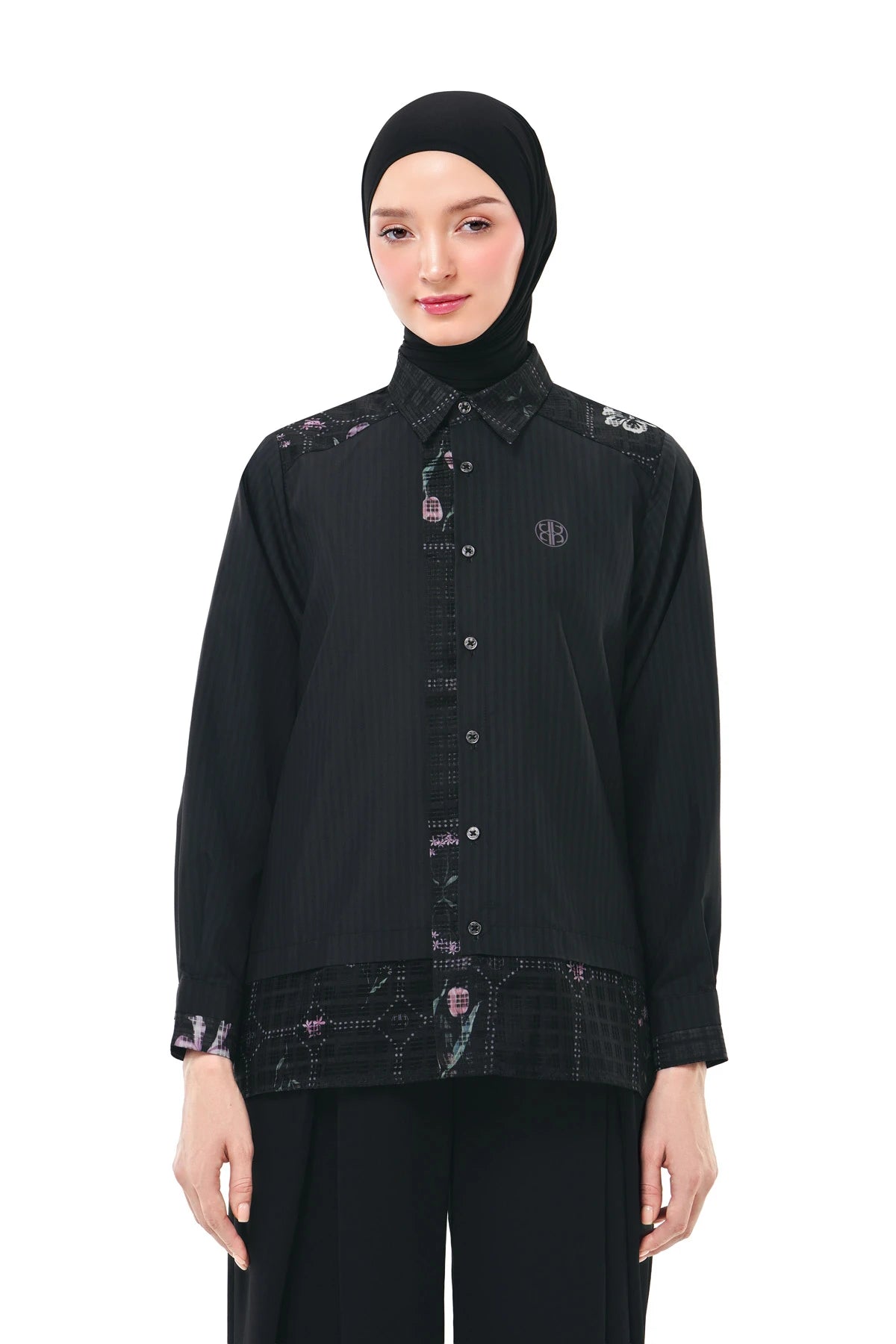 Sweet Escape Combi Shirt - Black