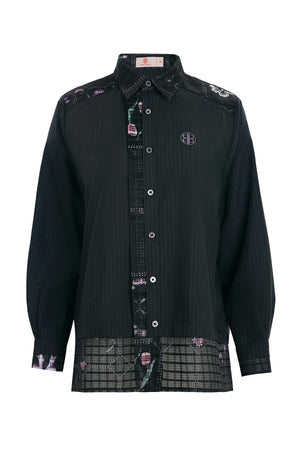Sweet Escape Combi Shirt - Black