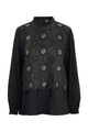 Sweet Escape Layer Blouse - Black