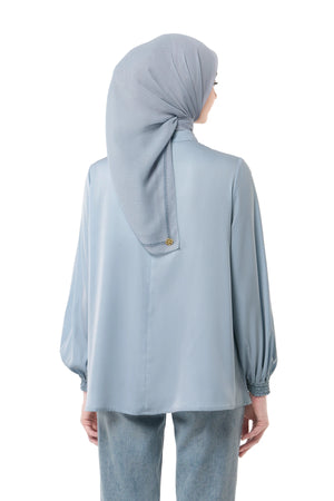 Sweet Escape Layer Blouse - Blue