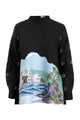 Sweet Escape Pleats Blouse - Black