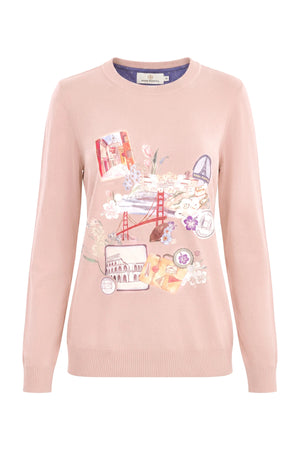 Sweet Escape Sweater - Pink