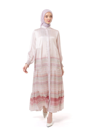 Sweet Escape Tiered Dress - Pink