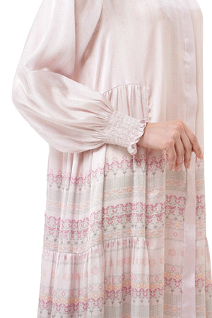 Sweet Escape Tiered Dress - Pink