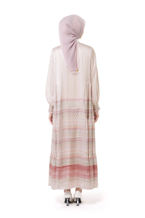 Sweet Escape Tiered Dress - Pink
