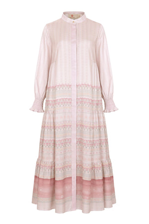 Sweet Escape Tiered Dress - Pink