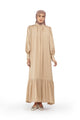Savana Tiered Dress - Beige